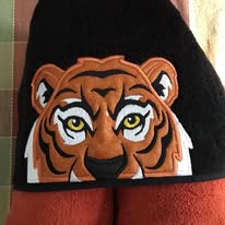 Tiger Hooded Towel