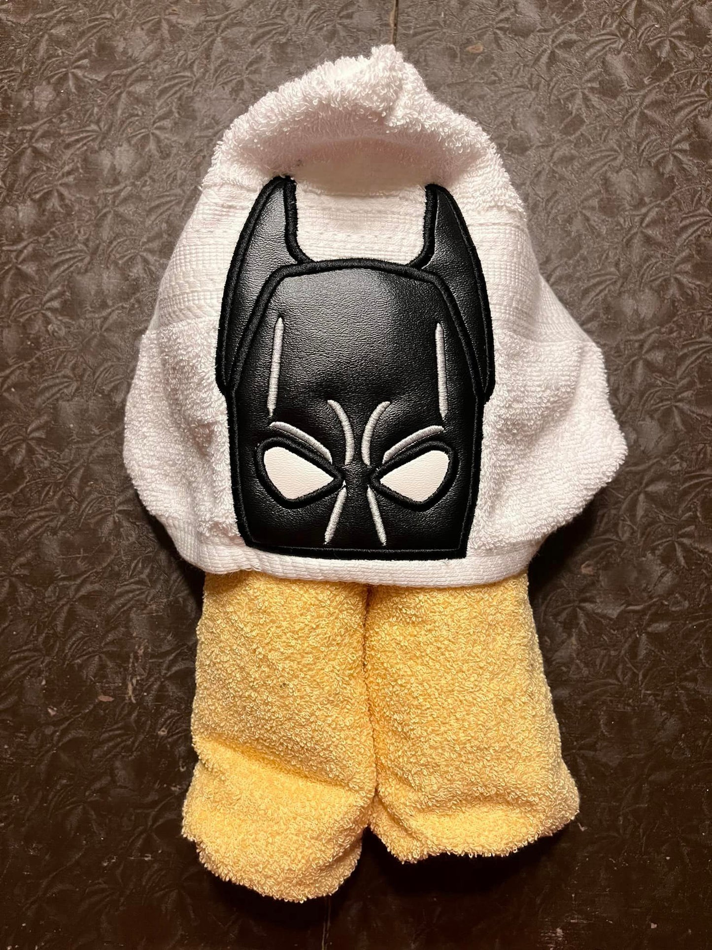 Caped Crusader Hooded Towel
