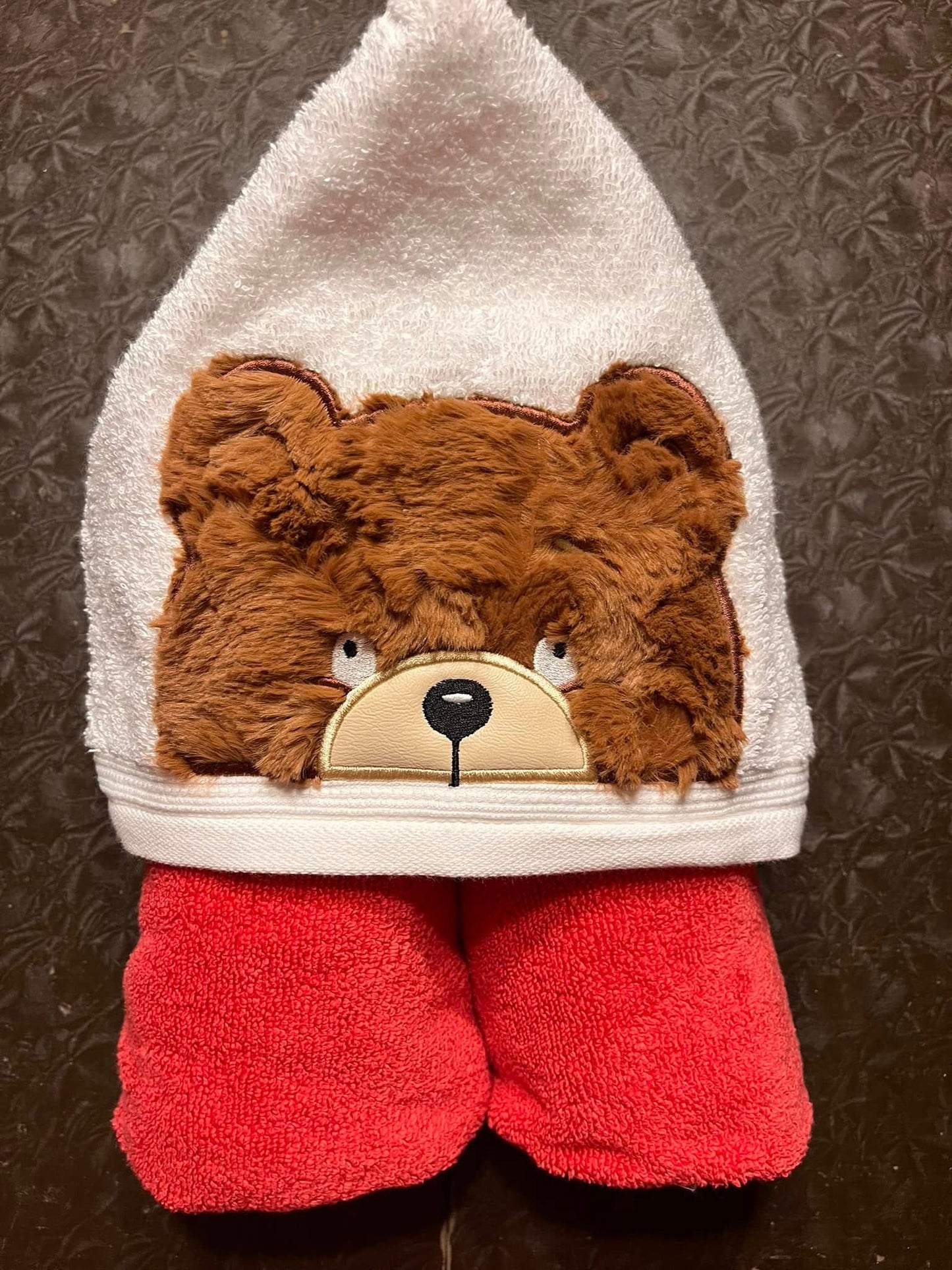 Teddy Bear Hooded Towel