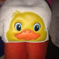 Duck Hooded Towel