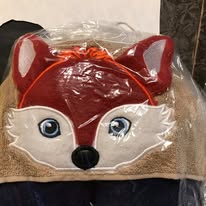 Fox Hooded Towel