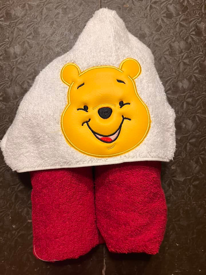 Silly Bear Hooded Towel