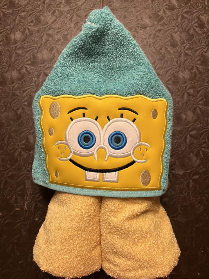 Sponge Guy Hooded Towel