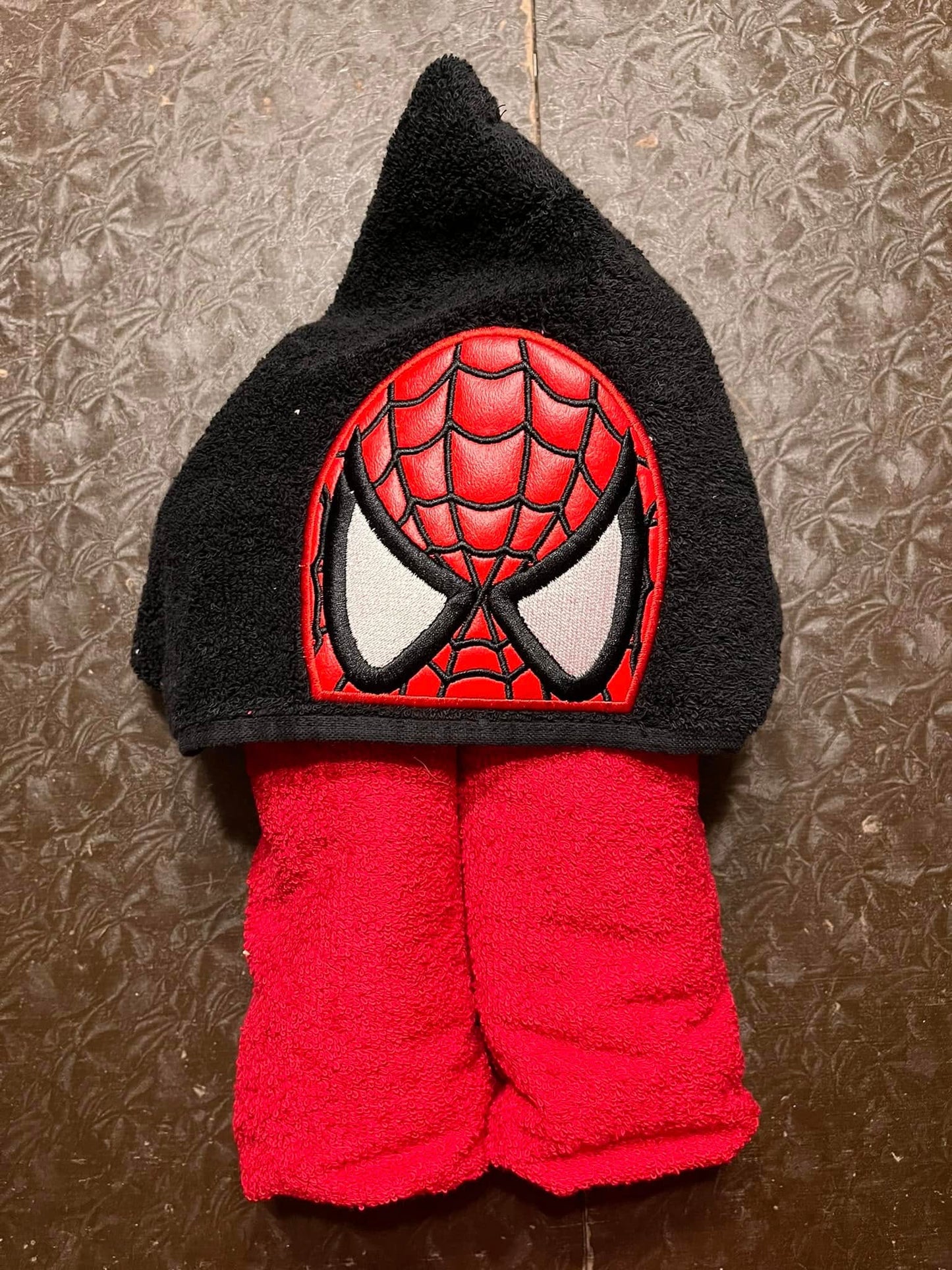 Web Hero Hooded Towel