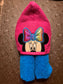 Girl Mouse Hooded Towel