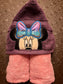 Girl Mouse Hooded Towel