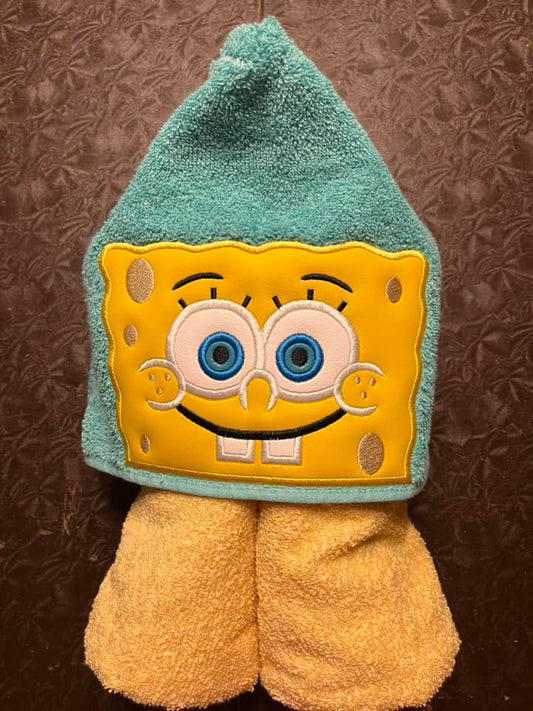 Sponge Guy Hooded Towel